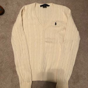 Ivory Ralph Lauren Sweater